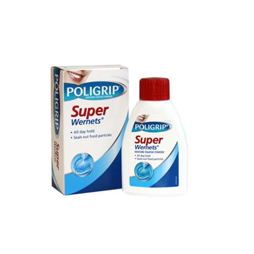 Polygrip Super Denture Fixative Powder 50g ExpressChemist.co.uk Buy Online