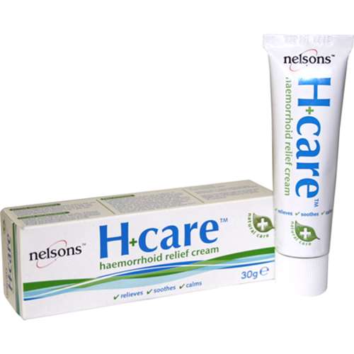 Nelsons H+care Haemorrhoid Relief Cream 30g ExpressChemist.co.uk