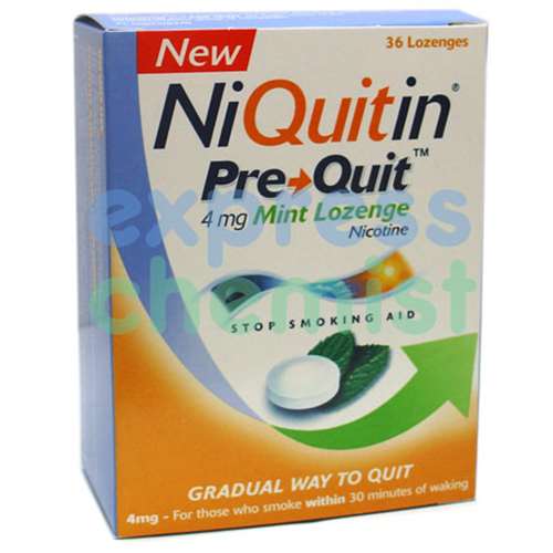 Niquitin CQ Pre-Quit Lozenges 4mg (36)