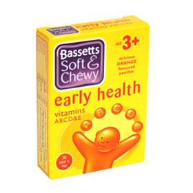 Bassetts Soft & Chewy Vitamins A,B,C,D,E Orange 30