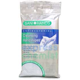 Sani+ Hands Antibacterial Hand Wipes 12