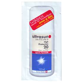 Free Sample Sachet - Ultrasun Sports Formula 20