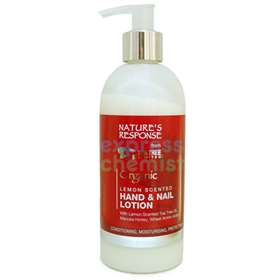 Nature's Response Lemon Scented Hand & Nail Lotion 300ml