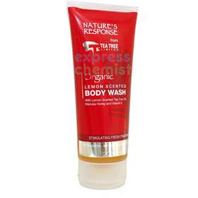 Nature's Response Lemon Scented Body Wash 200ml