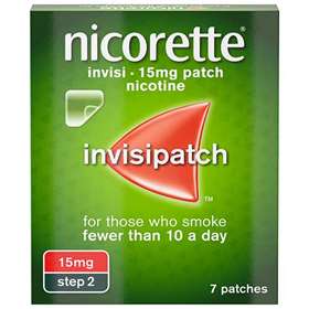 Nicorette Invisi-Patch 15mg Step 2 (7 patches)