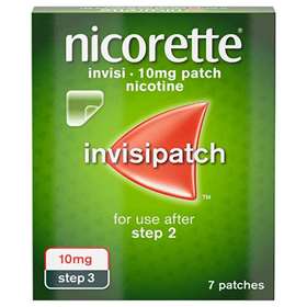 Nicorette Invisi-Patch 10mg Step 3 (7 patches)