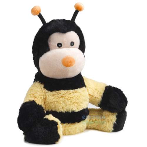 Cozy Plush Microwaveable Bee