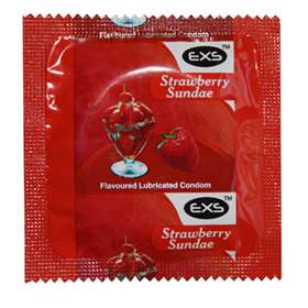EXS Condoms- Strawberry Sundae
