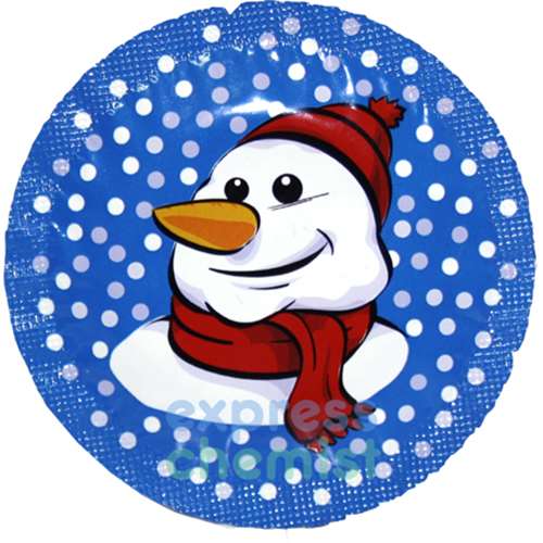 Snowman Novelty Condom single