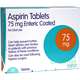 Aspirin Tablets Enteric Coated 75mg 28