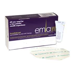 Emla Pre-Medication Pack Single Application 5g + 2 dressings