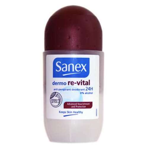 Sanex Dermo Re-Vital Anti-Perspirant Deodorant Roll On 50ml