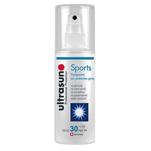 Ultrasun High Protection Spf30 Sports Clear Spray Formula 150ml Leedo