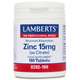 Lamberts Zinc 15 mg (as Citrate) 180