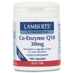 Lamberts Co-Enzyme Q10 30mg (180)