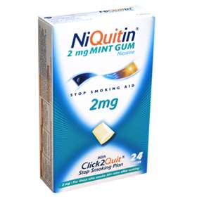 Niquitin Gum 2mg Mint (24)