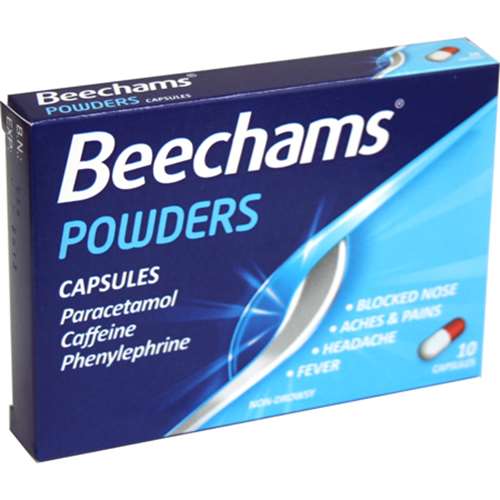 Beechams Powders Capsules 10 ExpressChemist.co.uk Buy Online