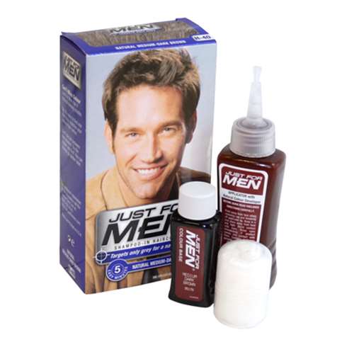 Just For Men Shampoo In Hair Colour - Natural Medium-Dark Brown