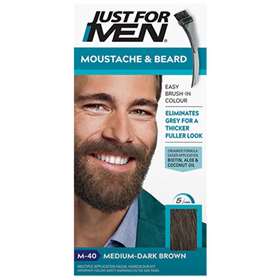 Just for Men Moustache & Beard - M40 Medium-Dark Brown