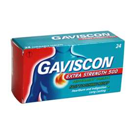 Gaviscon Extra Strength Tablets Peppermint 24