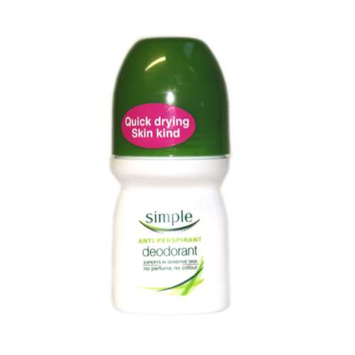 Simple Antiperspirant Deodorant 50ml ExpressChemist.co.uk Buy Online
