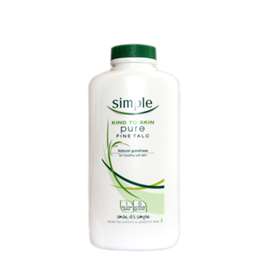 Simple Pure Fine Talc 250g