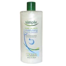 Simple Moisturising Bath Cream 400ml