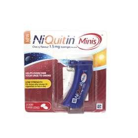 Niquitin Minis 1.5mg Cherry 20