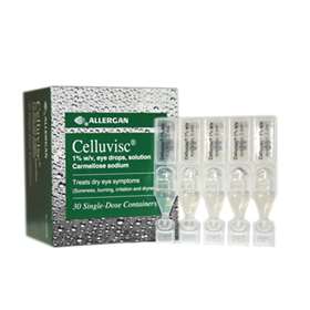 Celluvisc 1% w/v Eye Drops Single Dose 30