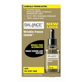 Balance Active Formula Wrinkle-Freeze Serum 30ml