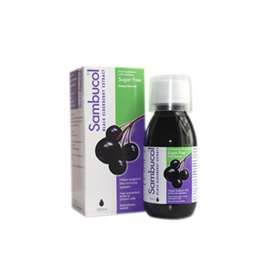 Sambucol Black Elderberry Extract Sugar Free 120ml