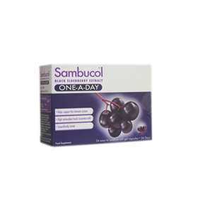 Sambucol Black Elderberry One-A-Day Capsules 24