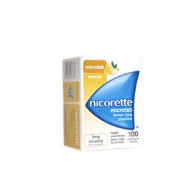Nicorette Microtab Lemon 2mg 100 Tablets