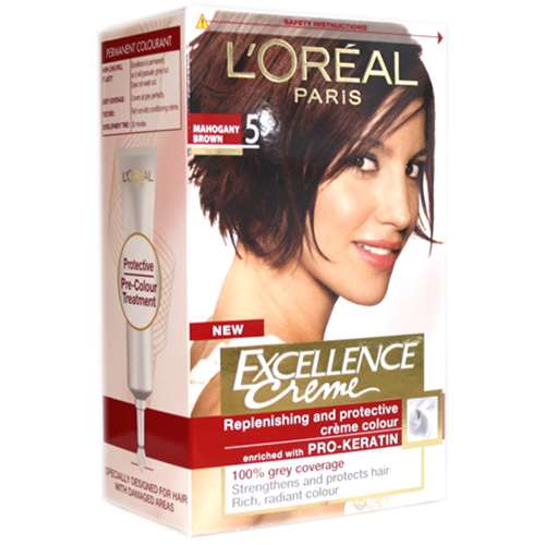 L'Oreal Excellence Mahogany Brown 5.5