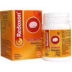 Redoxon Double Action Chewable Tablets 30