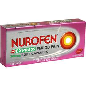 Nurofen Express Period Pain Soft Capsules 200mg 10