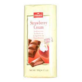 Holex Strawberry Cream Chocolate 100g