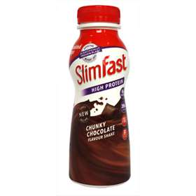 Slim Fast Chunky Chocolate Bottled Shake 325ml