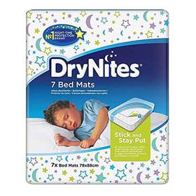Huggies DryNites Bed Mats 7 Pack Pack (88cm x 78cm)