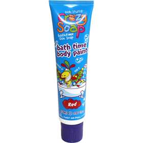 Crazy Soap Bath Body Paint Red 150ml