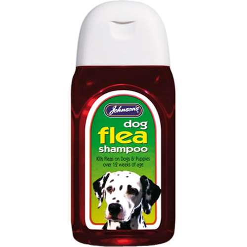 Johnson's Veterinary Dog Flea Shampoo 200ml ExpressChemist.co.uk