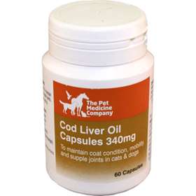 The Pet Medicine Company Cod Liver Oil 340mg
