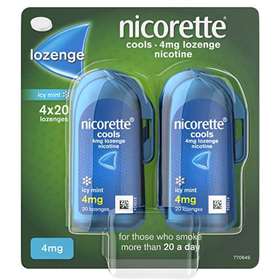Nicorette Cools Icy Mint 4mg Lozenges - 80