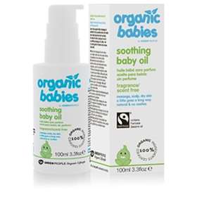 Organic Babies Soothing Baby Oil Fragrance Free 100ml