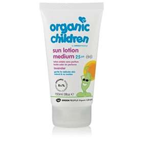 Organic Children Sun Lotion Medium SPF 25