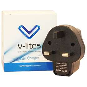 Vapourlites USB to 3 Pin Mains Wall Charger