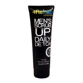 Rehab London Men's Scrub Up Daily Detox 125ml