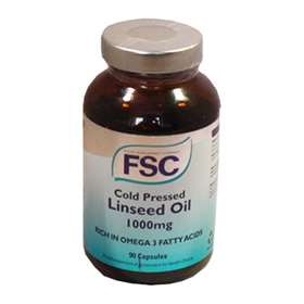FSC Cold Pressed Linseed Oil 1000mg