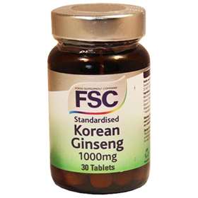 FSC Korean Ginseng 1000mg Tablets 30