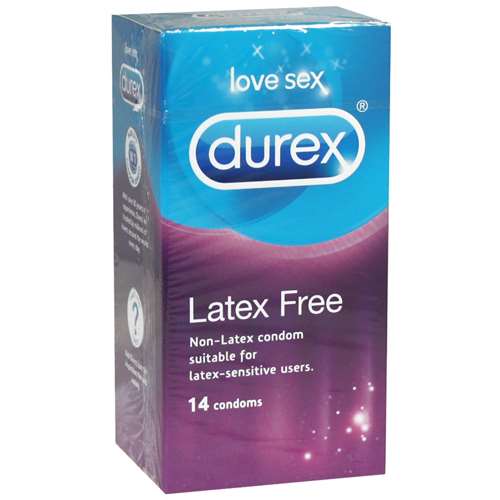 Durex Latex Free 14 Condoms Bluesphere